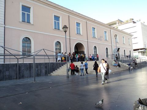 L'ingresso del Nuovo Mercato Esquilino